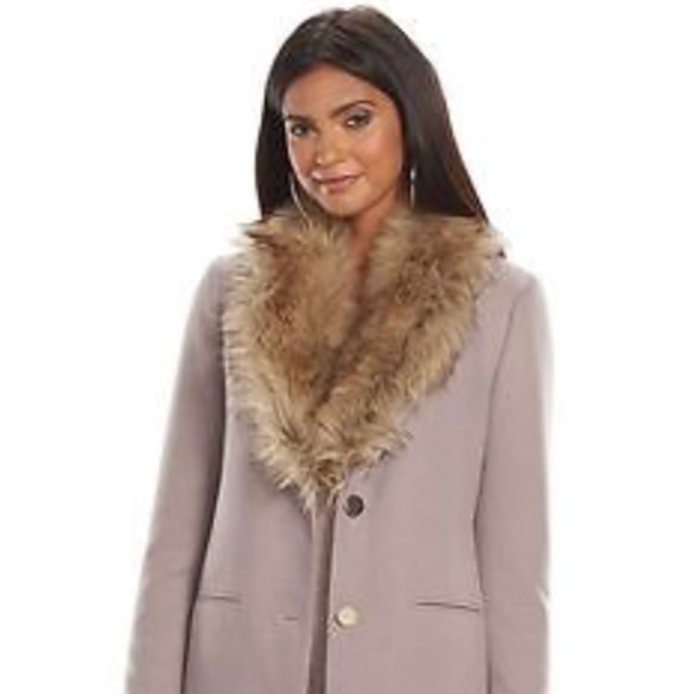 Jennifer Lopez lined Wool Coat